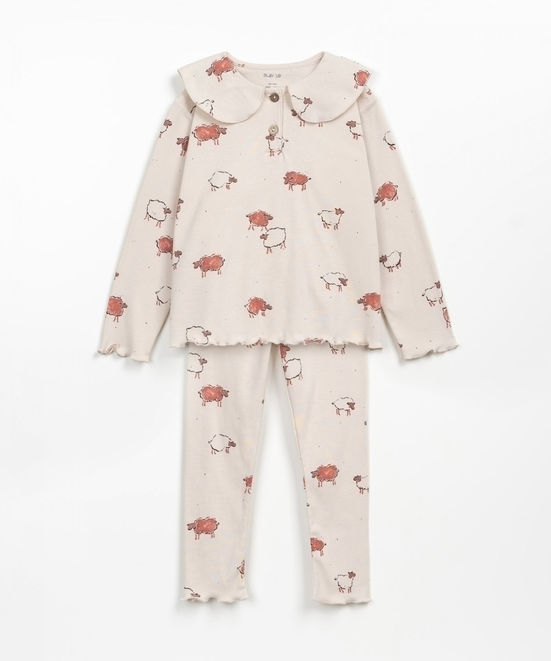 Pajamas with sheep print | Wooden Memories