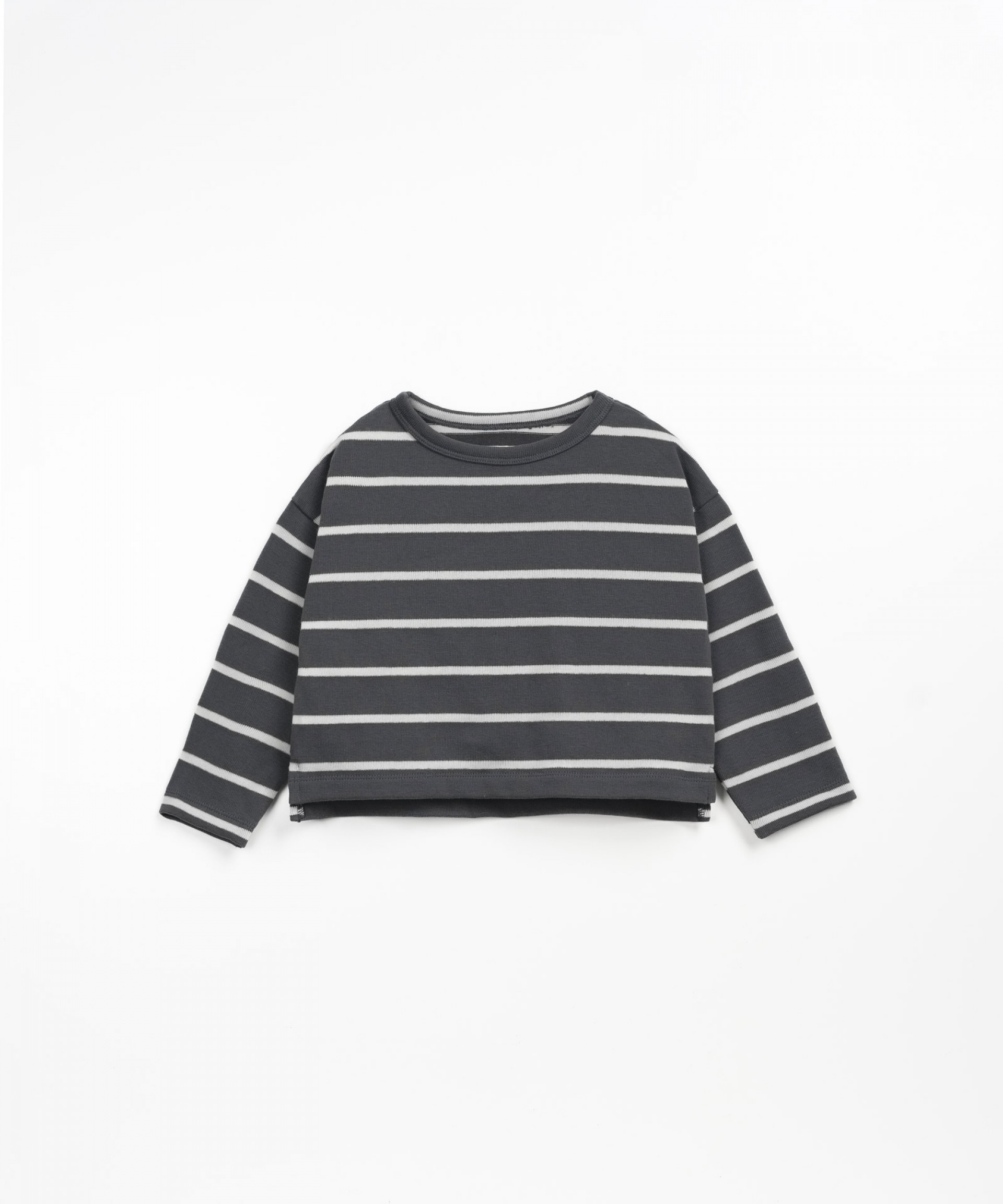 Striped t-shirt with Re(Play) yarn | Wooden Memories