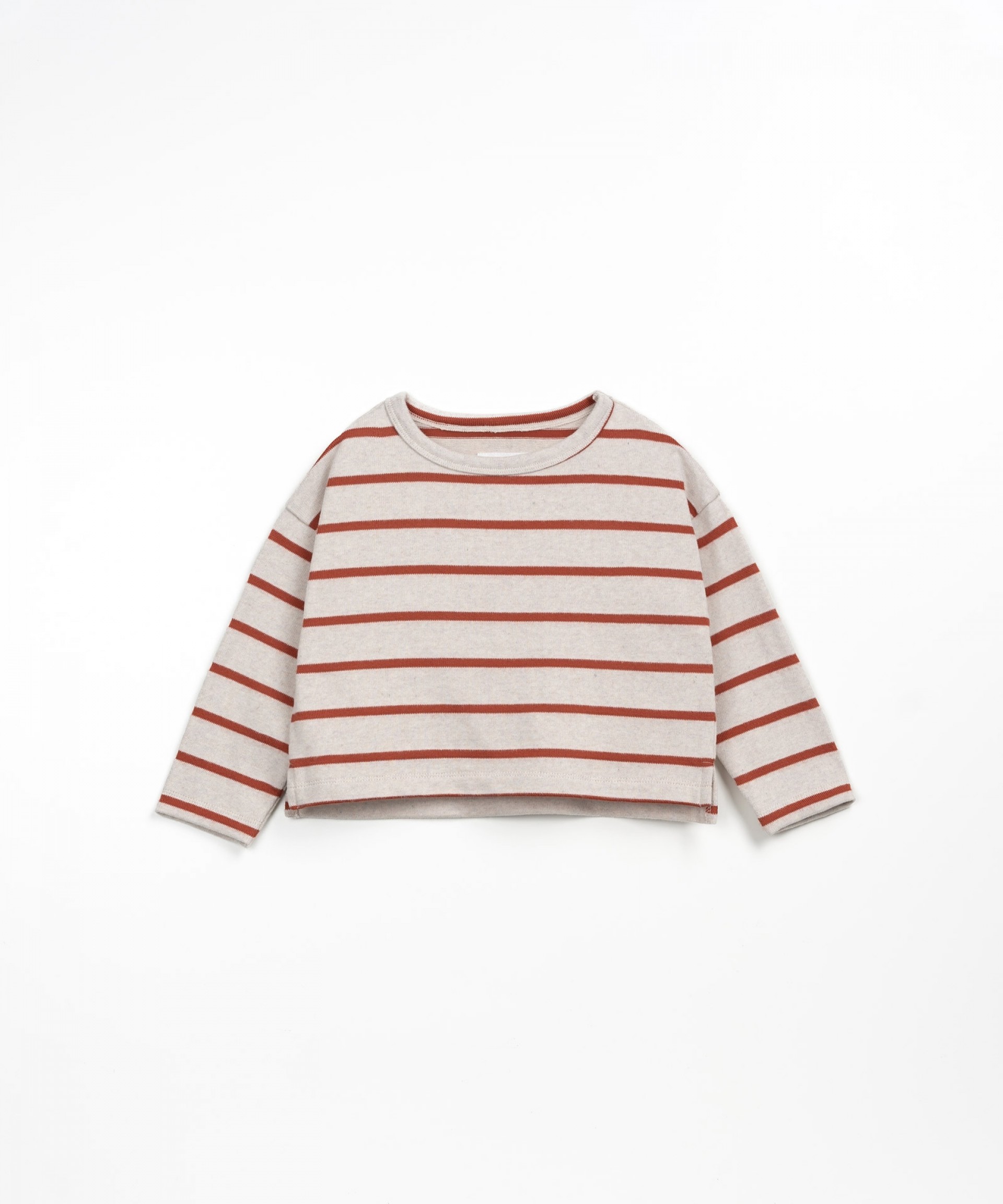 T-shirt  rayures avec du fil Re(Play) | Wooden Memories