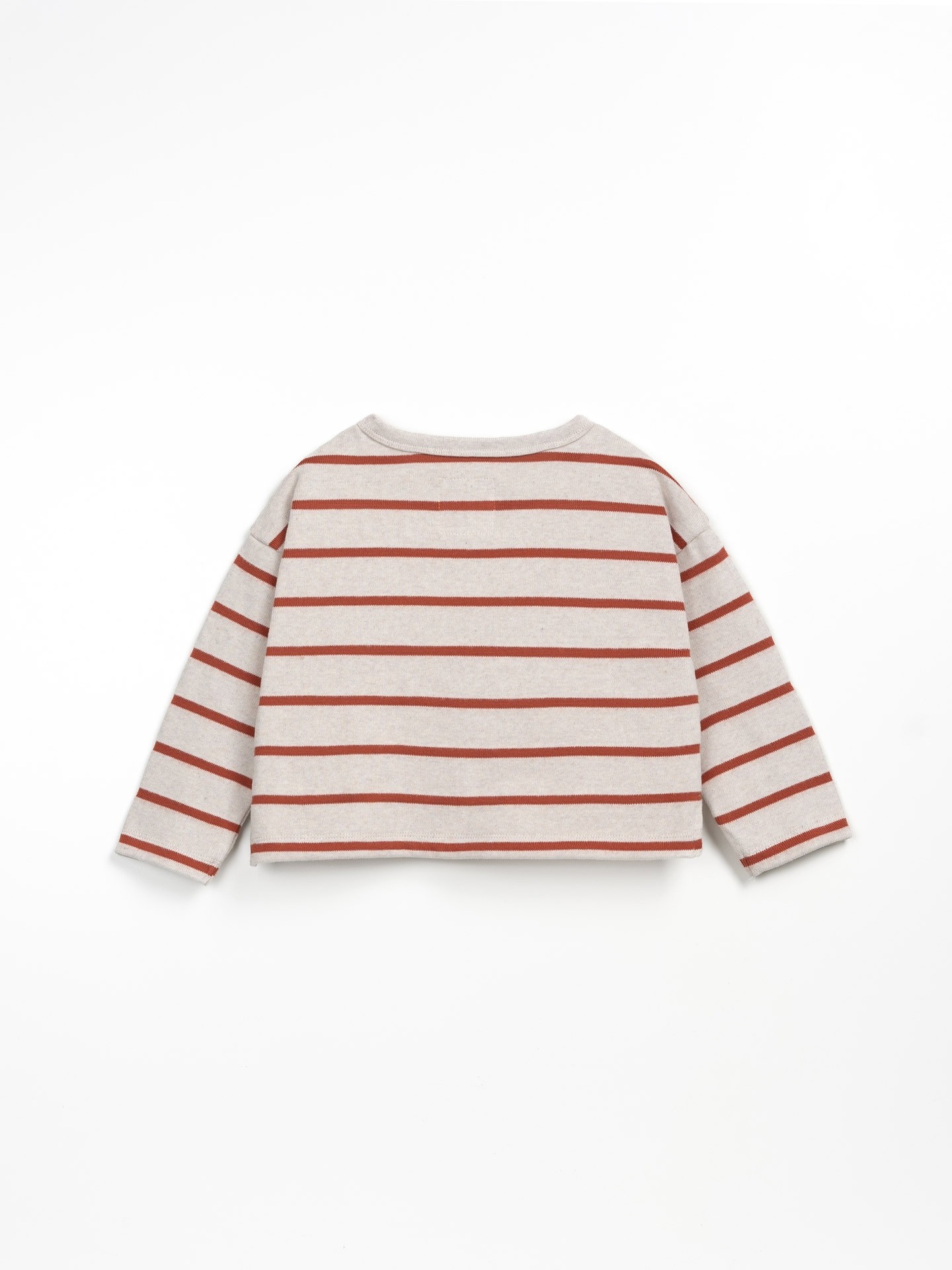 Camiseta a rayas de algodón