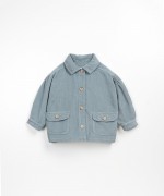 Shirt in a mixture of recycled cotton and cotton  | Wooden Memories