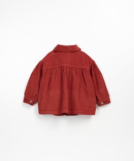 Chemise en velours côtelé