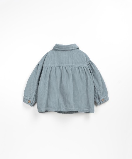 Chemise en velours côtelé