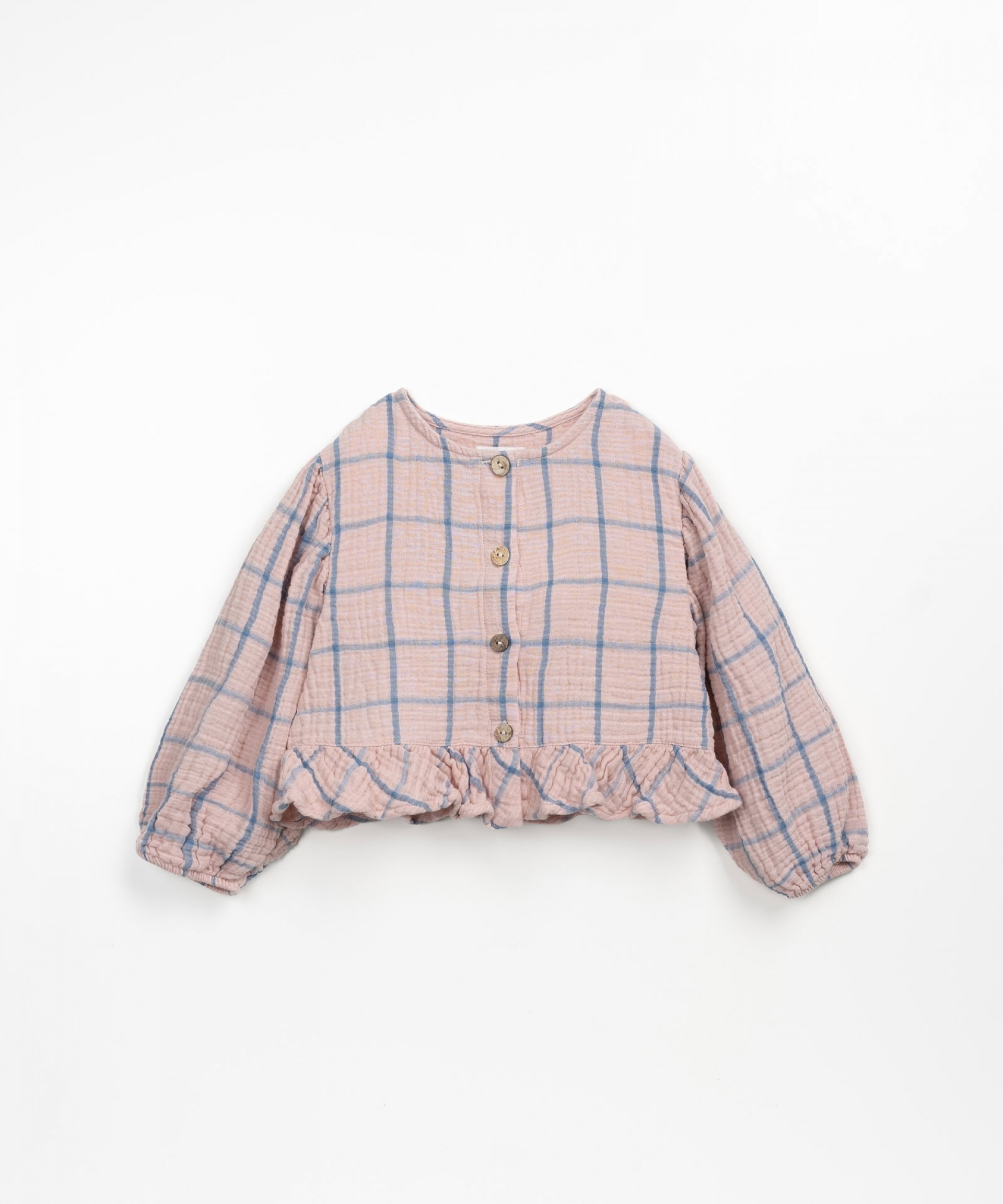 Blusa con abertura delantera | Wooden Memories