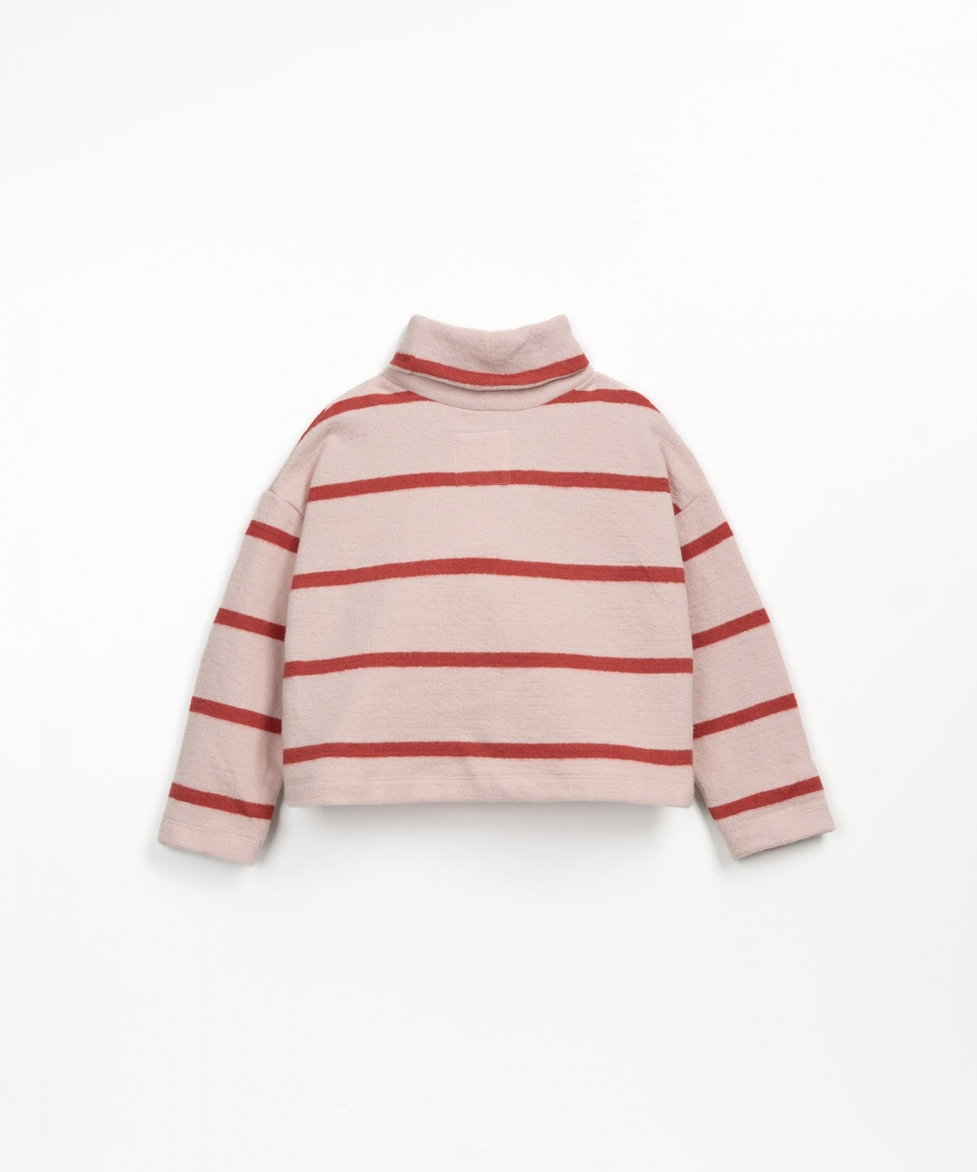 Striped sweater with inner carding | Wooden Memories