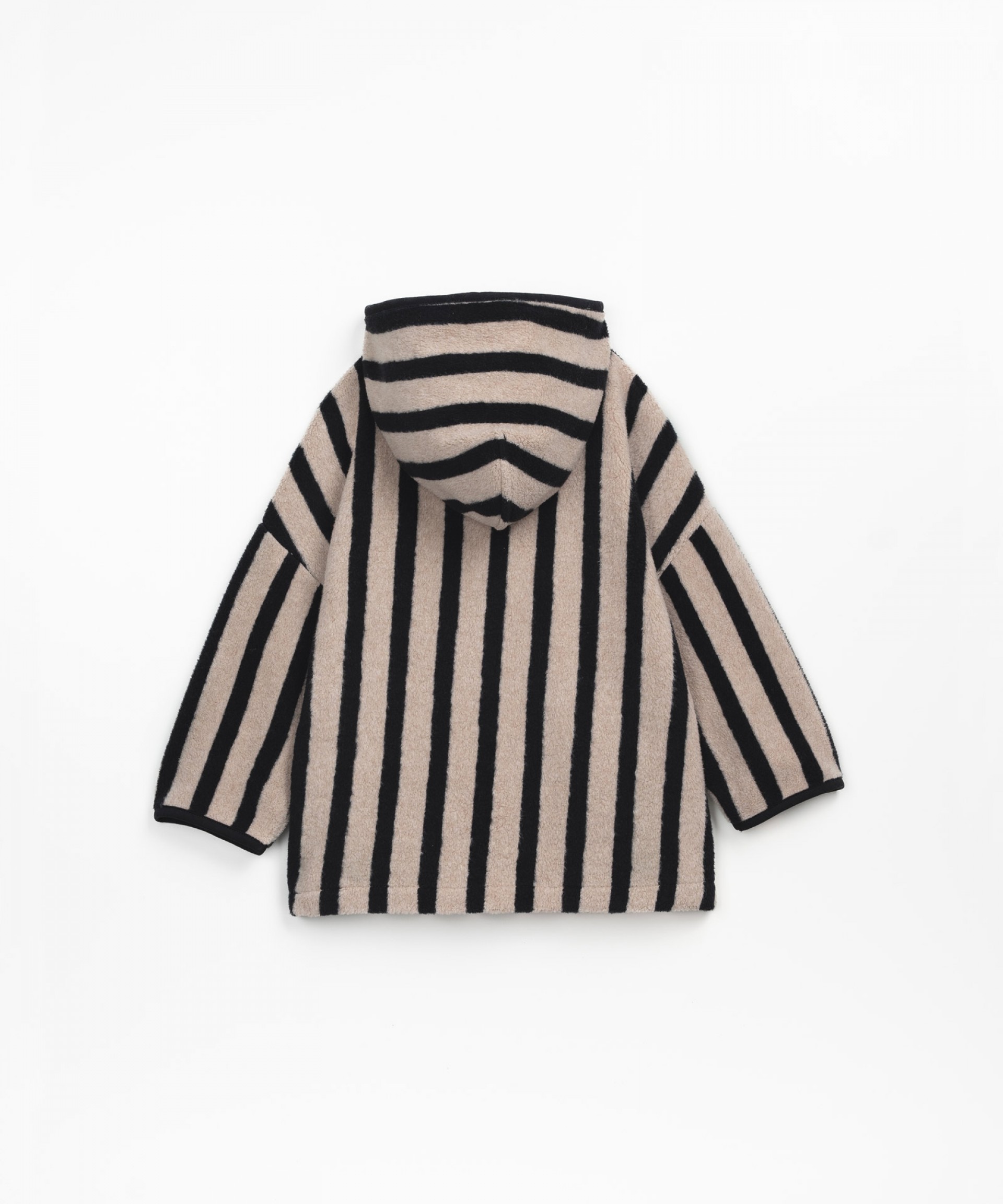 Jacket with vertical stripes pattern | Wooden Memories