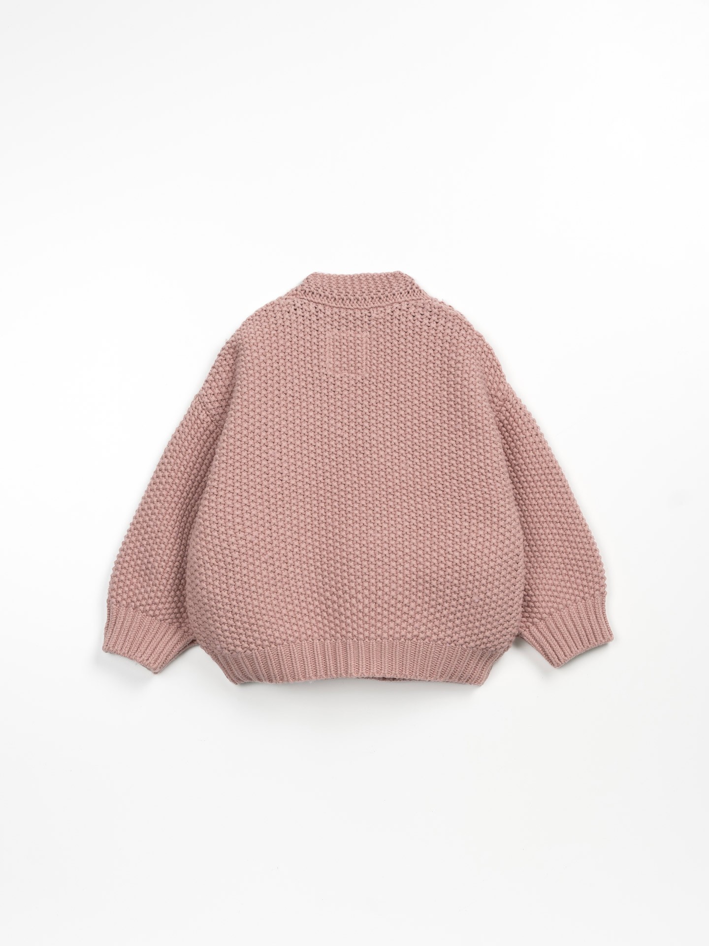 Chaqueta tejida con bolsillos