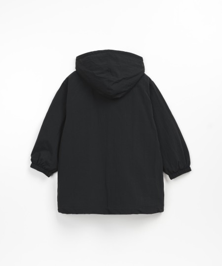 Casaco impermeável com forro polar