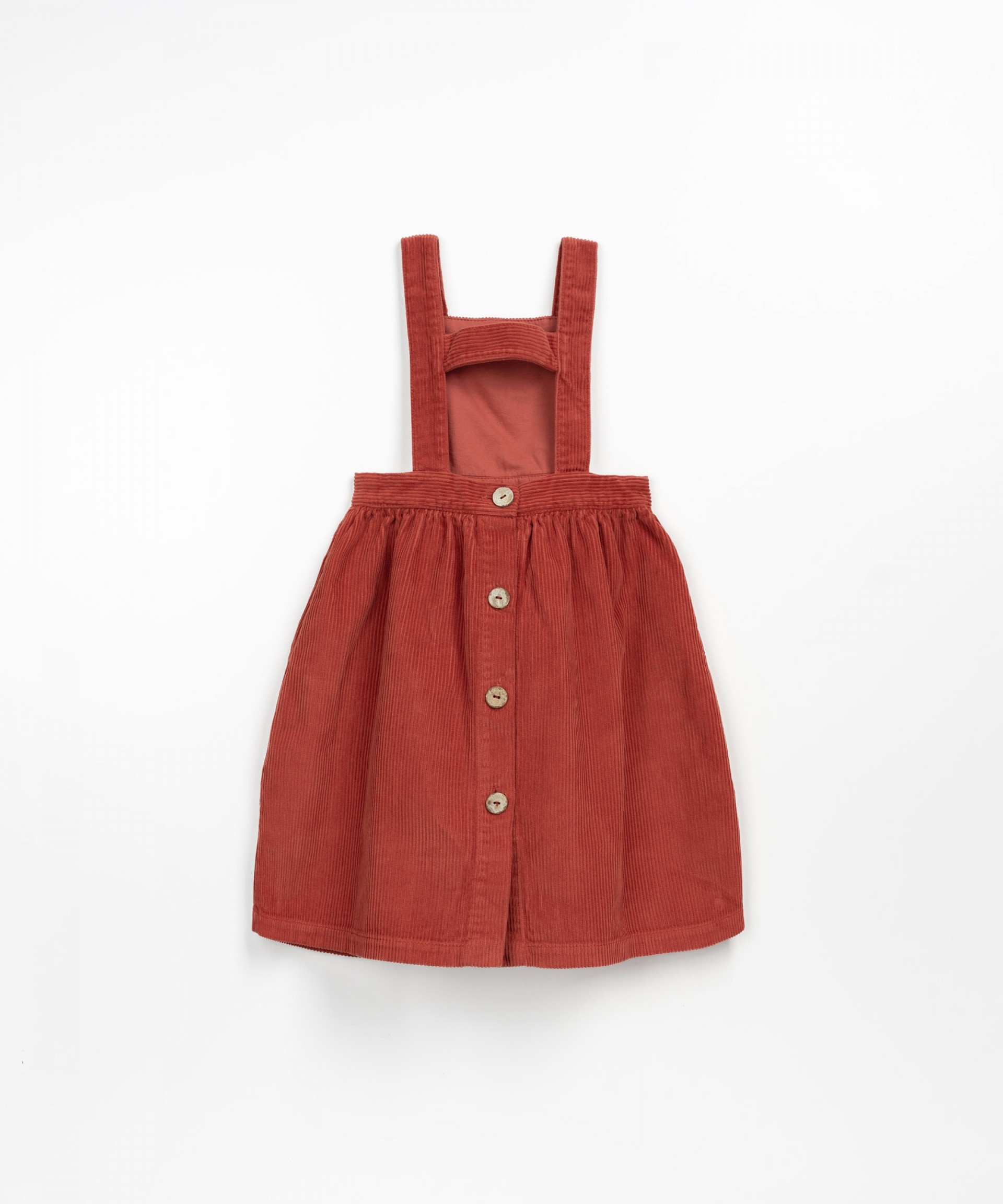 Vestido con cuello cuadrado | Wooden Memories