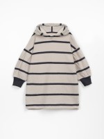 Vestido con interior cardado