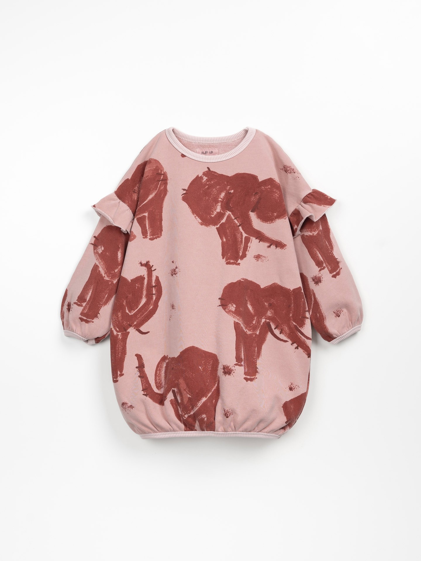 Dress with elephant print