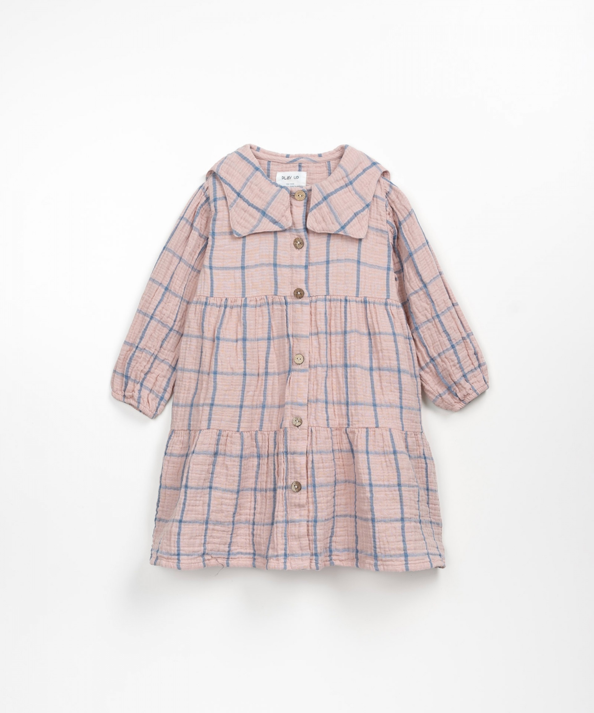 Woven dress with collar | Wooden Memories