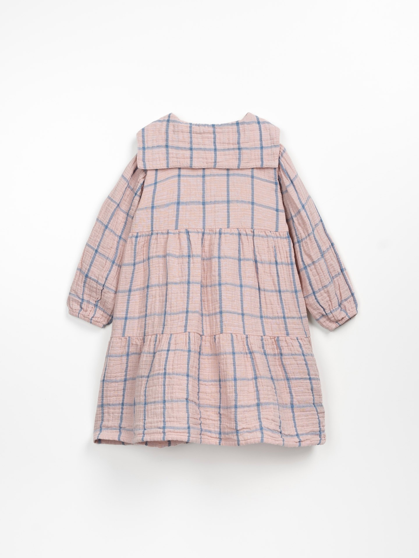 Vestito di tessuto con motivo a scacchi