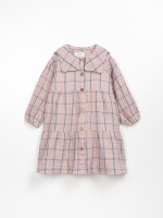 Vestito di tessuto con motivo a scacchi