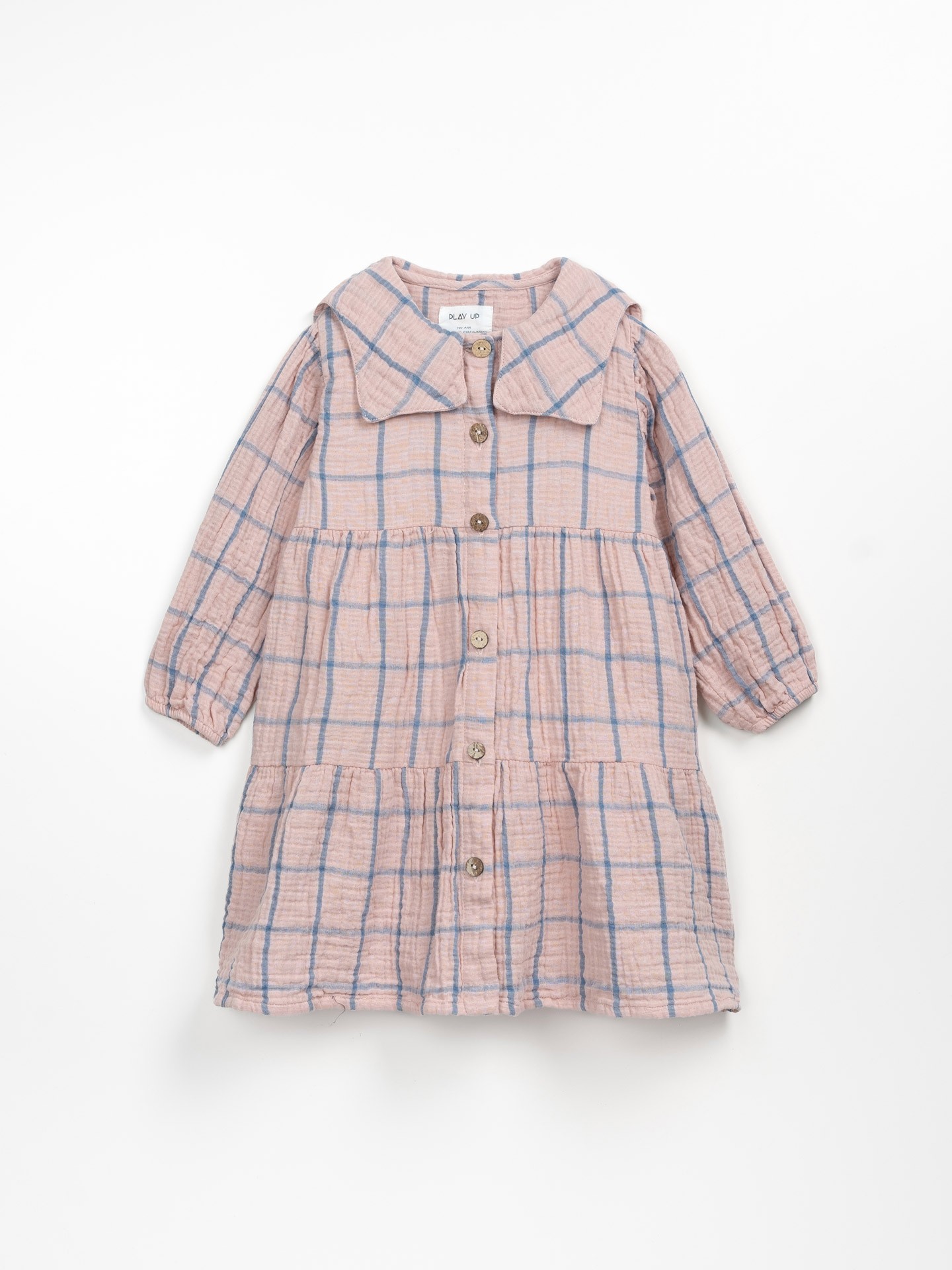 Vestito di tessuto con motivo a scacchi