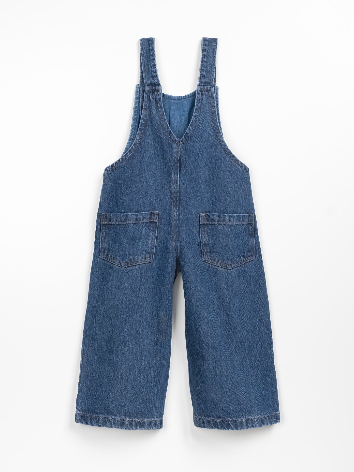 Mono vaquero con bolsillo