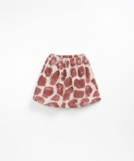 Jersey skirt with giraffe spot print | Wooden Memories