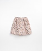 Skirt with decorative coconut buttons | Wooden Memories