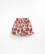 Jersey skirt with giraffe spot print | Wooden Memories