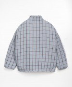 Checkered jacket with plush lining | Wooden Memories