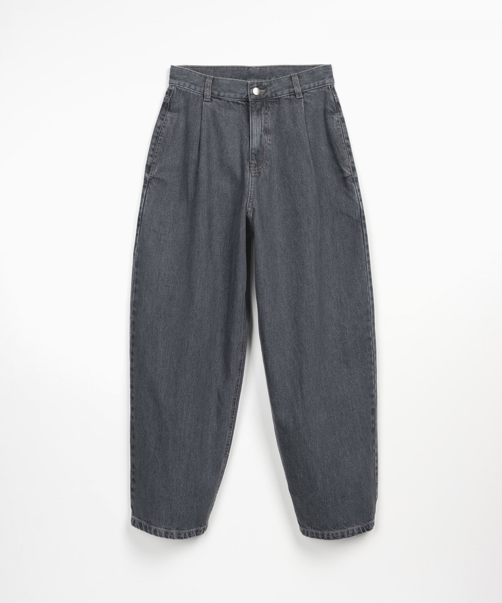 Pantalon en jean avec un mlange de fibres | Wooden Memories