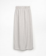 Jersey skirt with elastic waist | Wooden Memories