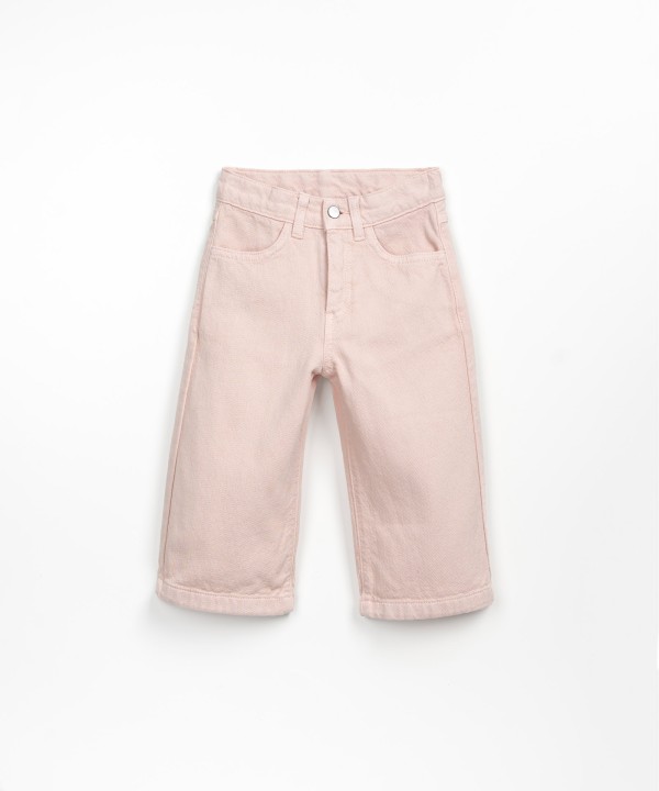 Cotton twill pants