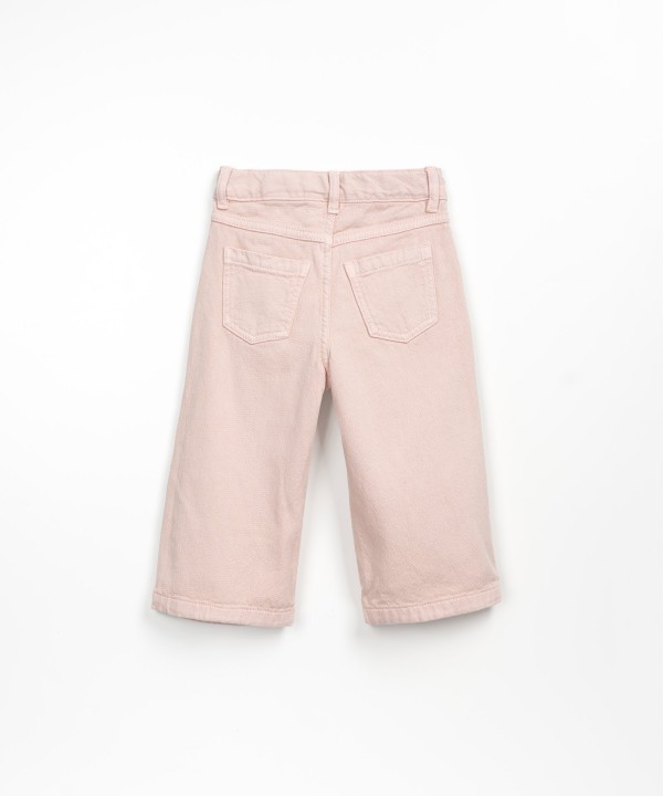 Cotton twill pants