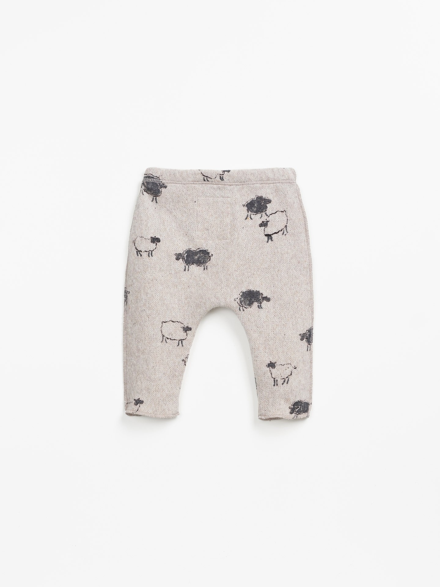 Pants with sheep print