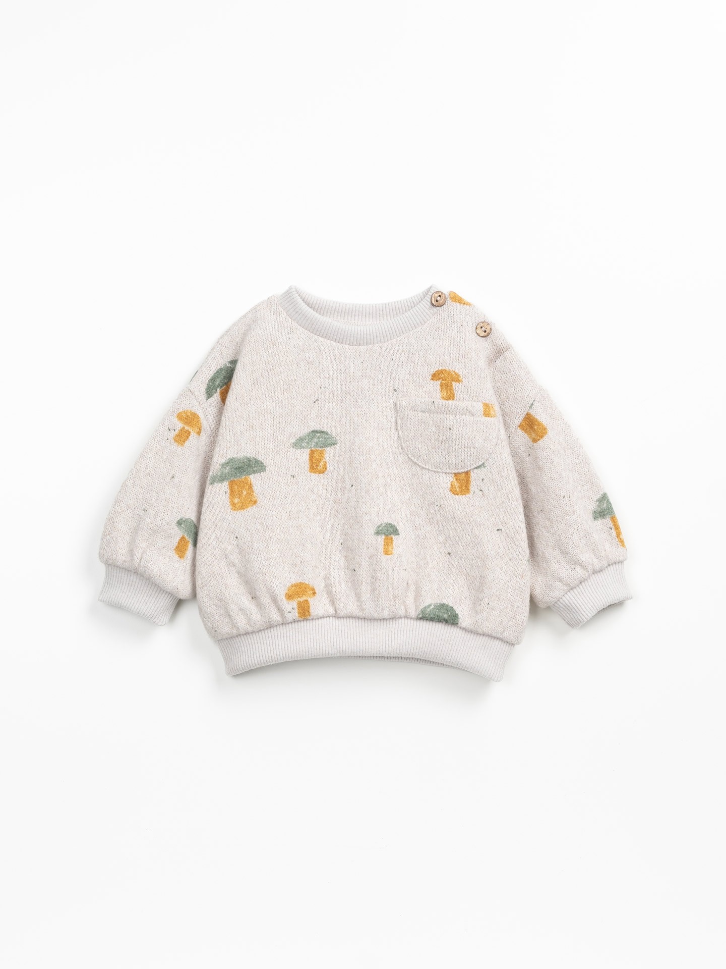 Jersey con estampado de setas