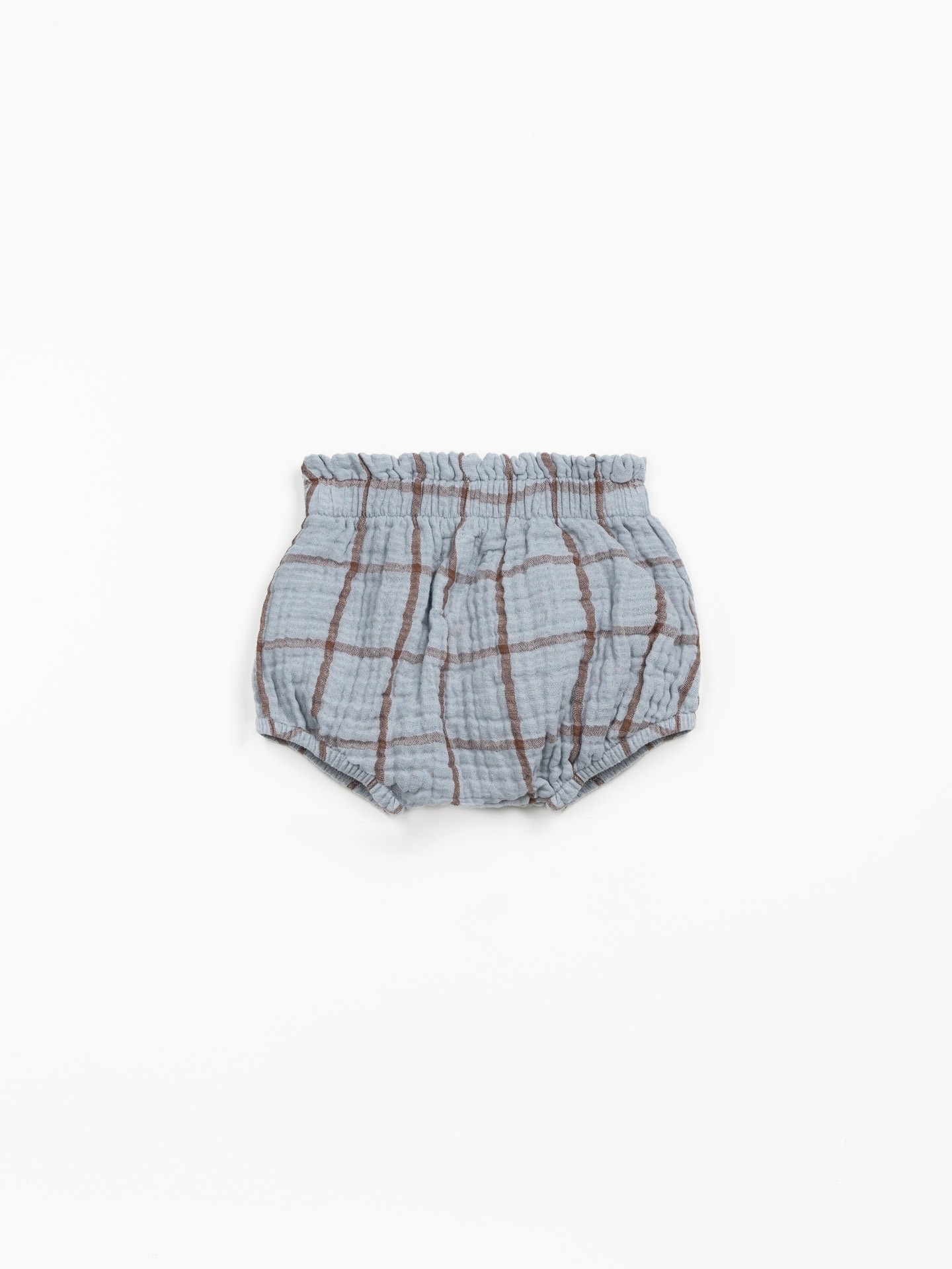 Pantaloncini con motivo a scacchi