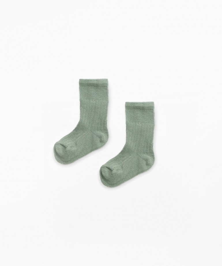 Chaussettes en maille ctele