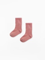 Ribbed socks