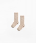 Ribbed socks with organic cotton | Wooden Memories