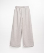 Jersey pants in a mixture of recycled fibers | Wooden Memories