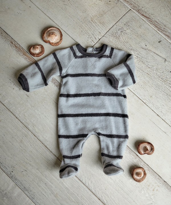 Jumpsuit in a mixture of organic cotton and recycled cotton