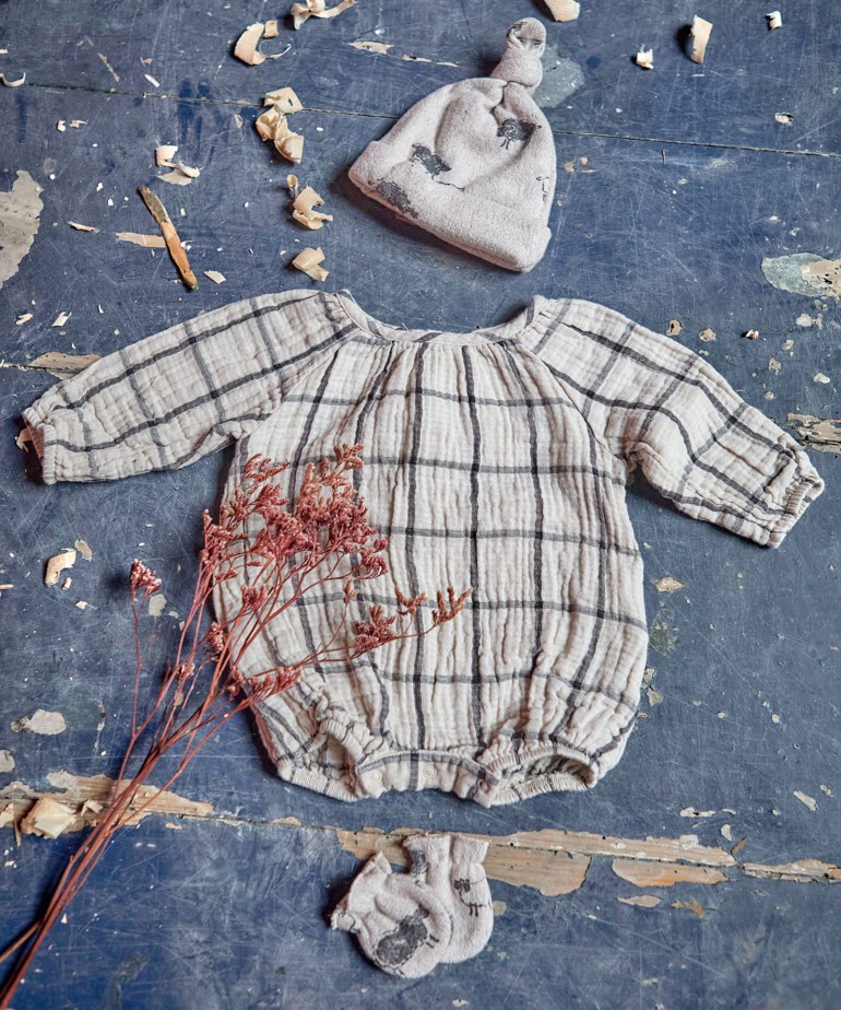 Tutona in tessuto di cotone biologico