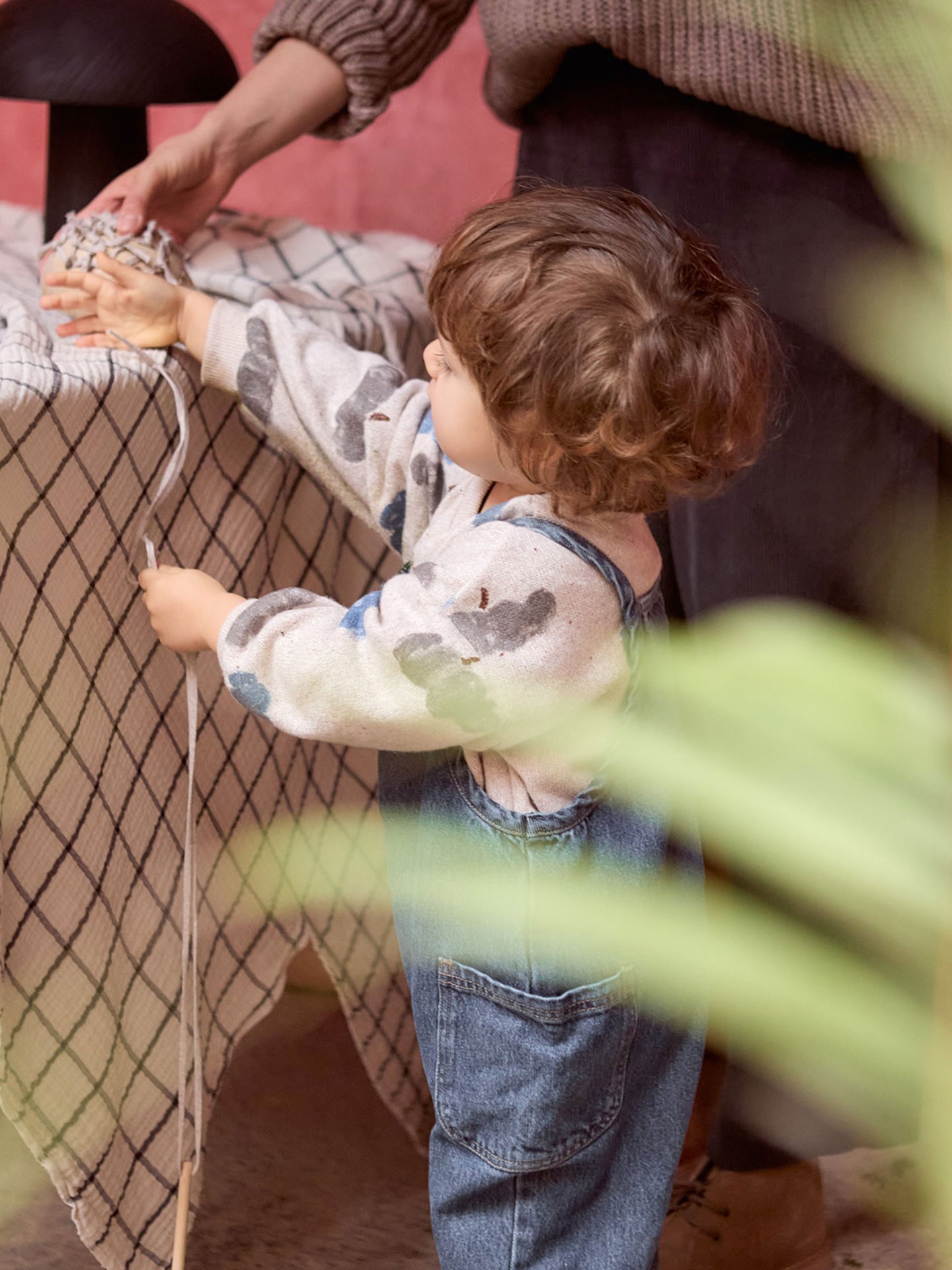 Mono vaquero con bolsillos