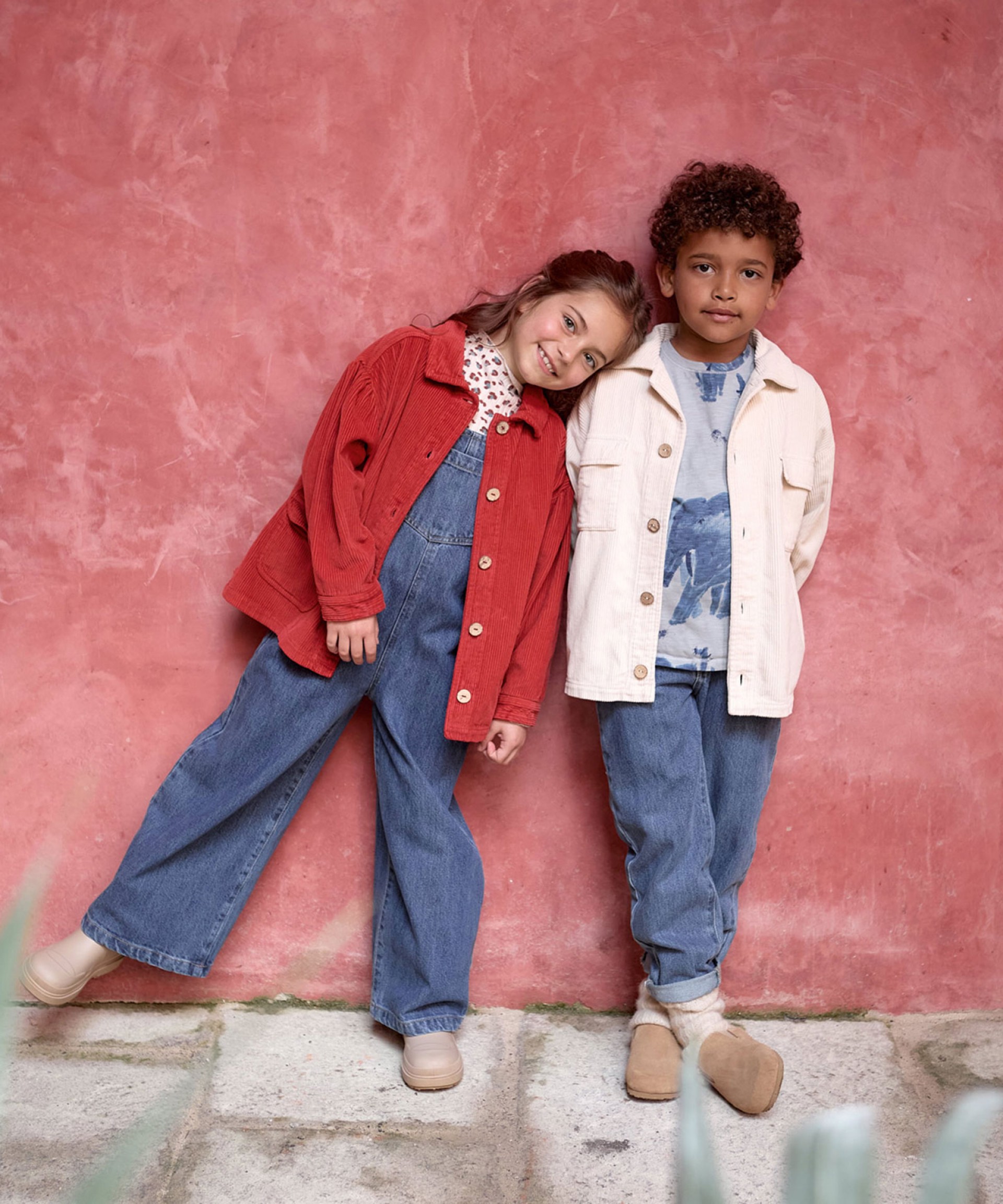 Corduroy shirt in a mixture of fibers | Wooden Memories