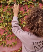 Maglia con dettaglio in maglia del rovescio della manica | Wooden Memories