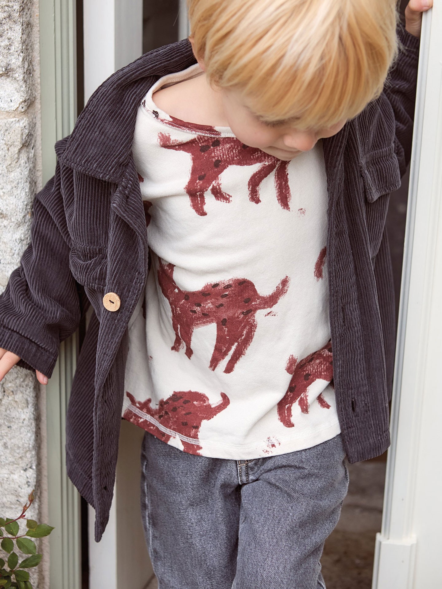 T-shirt imprimé à manches longues