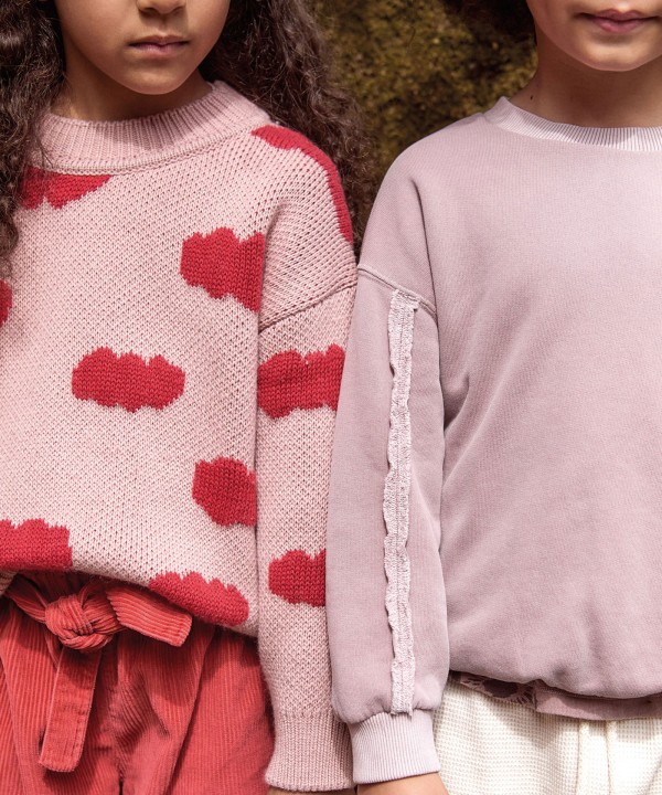 Jersey con dibujo en la espalda