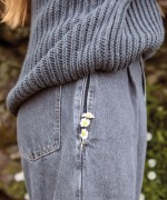 Pull tricot avec un mlange de fibres | Wooden Memories