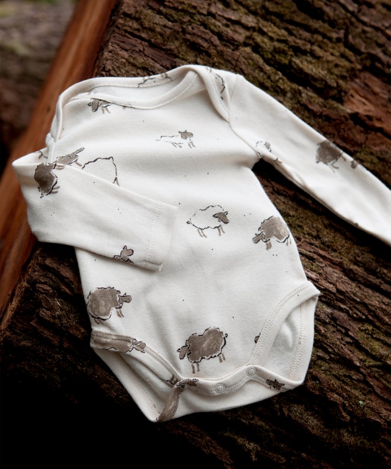 Body con stampa a pecore