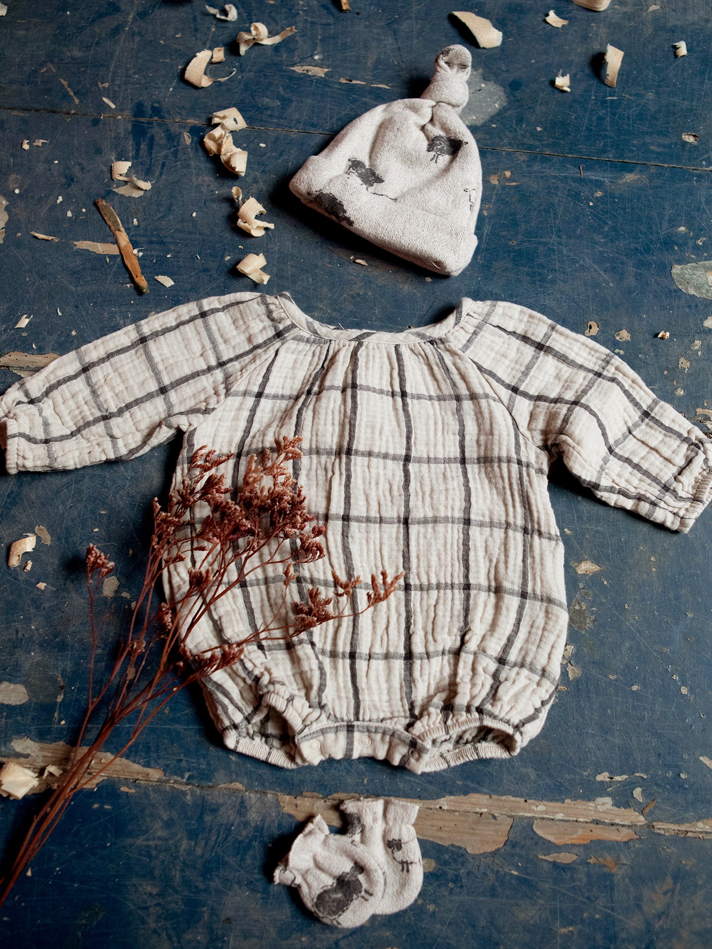 CONJUNTO GORRO+LUVAS JERSEY ESTAMPADO