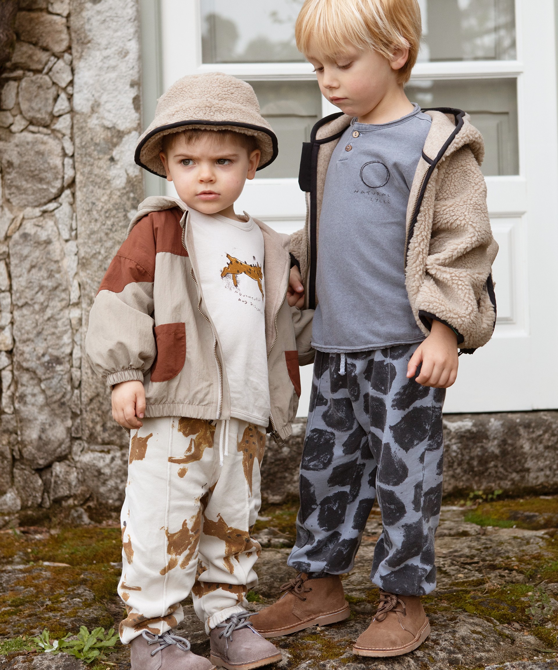 T-shirt avec un mlange de fibres naturelles et de fibres recycles | Wooden Memories