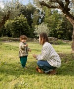 Chaqueta de pelo con estampado | Wooden Memories