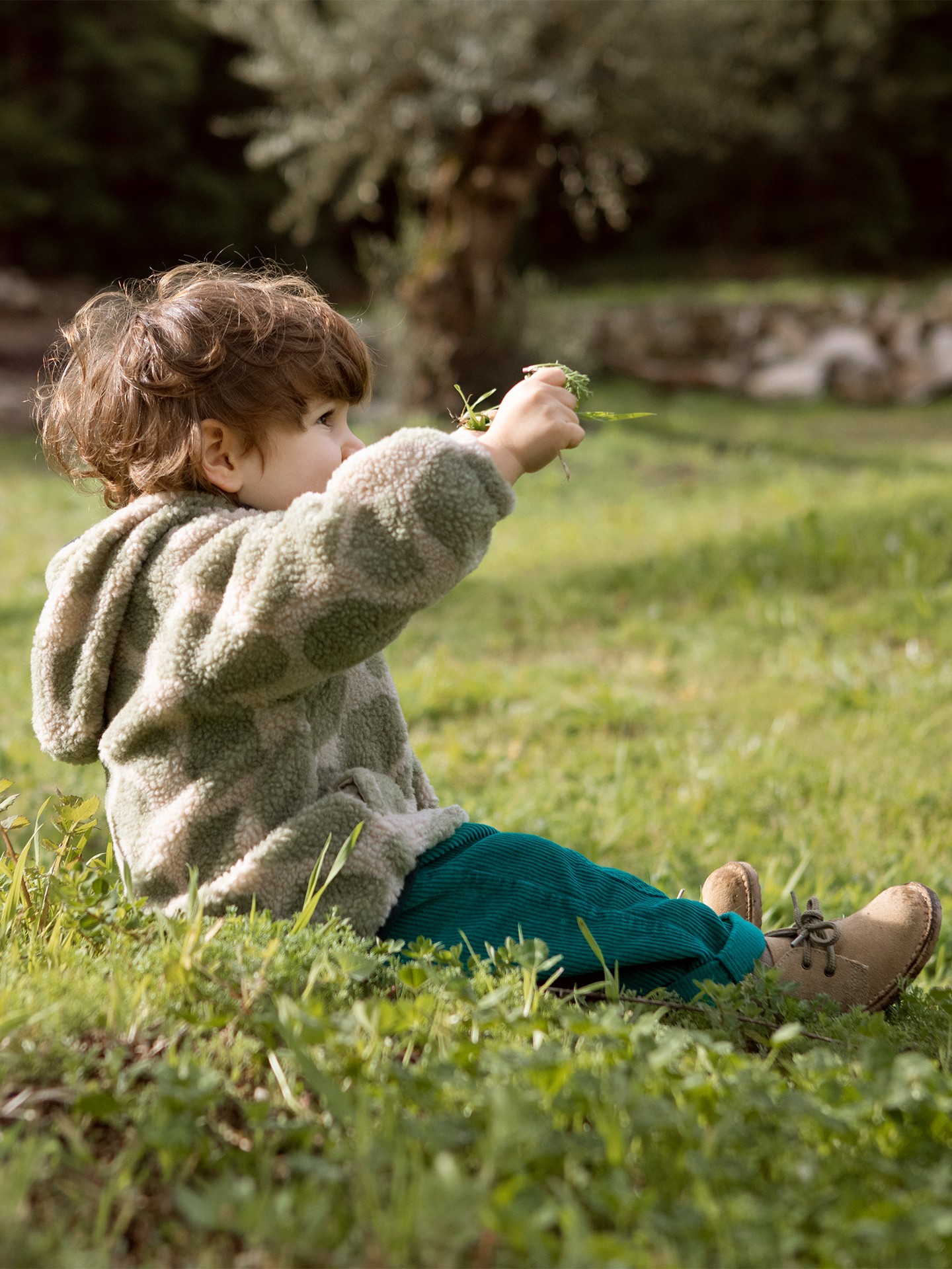 Chaqueta de pelo con capucha