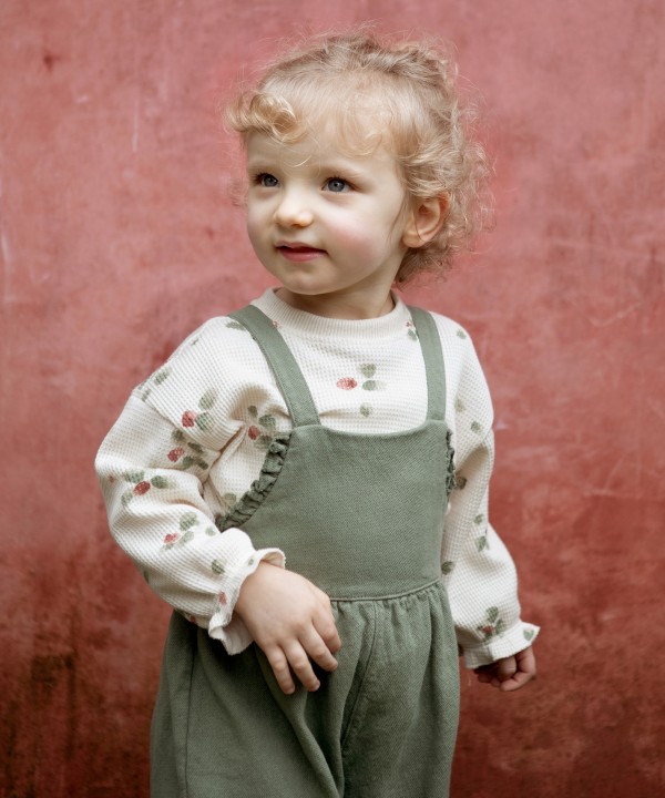 Salopette avec �lastique au dos