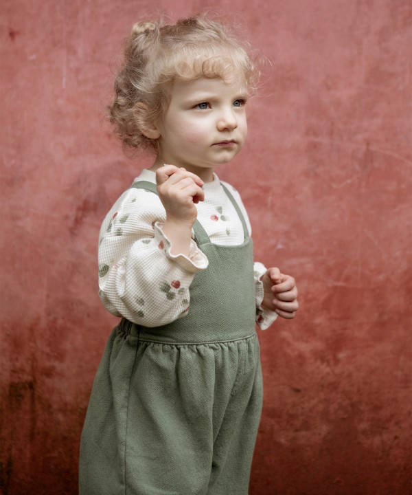 Salopette avec �lastique au dos